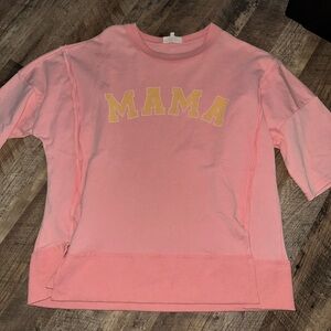 Peach Love California Pink Sweatshirt